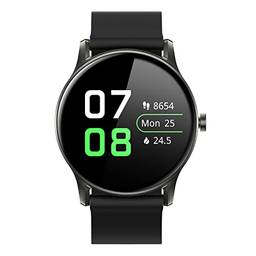 SoundPEATS Smartwatch Watch2, Relógio inteligente de fitness à prova d'água IP68 Monitor de frequência cardíaca, calorias, pedômetro GPS, sono e SpO2 no sangue mostradores de relógio personalizáveis para celular Android iPhone