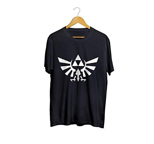 Camiseta Camisa The Legend Of Zelda Masculina preto Tamanho:GG