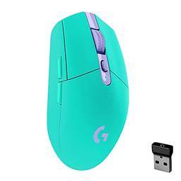 Logitech G Mouse Gamer Sem Fio G305 LIGHTSPEED com 6 Botões Programáveis e Até 12.000 DPI - Mint