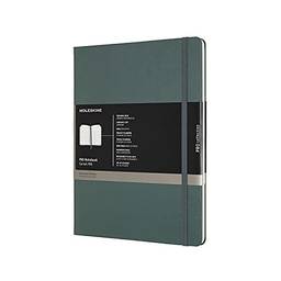 Moleskine Professional Notebook, XL, Forest Green, Hard Cover (7.5 x 9.75)