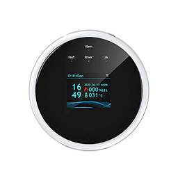Mobono Tuya Wifi Natural Gas-Sensor Household Intelligent Combustible Gas-Alarm Detector Sensor de vazamento de gás compatível com Amazon Alexa Google Assistant