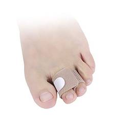 Alisador de dedo do pé, Romacci Endireitador de dedo do pé Fita do dedo do pé Bandagem Martelo do dedo do pé Hálux valgo Corretor do dedo do pé Separador Tala Wrap ferramenta de cuidado de pé para hom