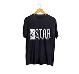 Camiseta Camisa Star Labs Masculina preto Tamanho:M