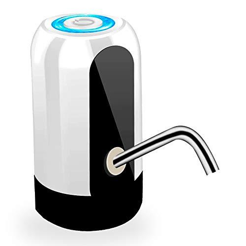 Bomba Elétrica Filtro Para Galão de Água 10 20 litros com Dispensador Automática Cor:Branco (UT)