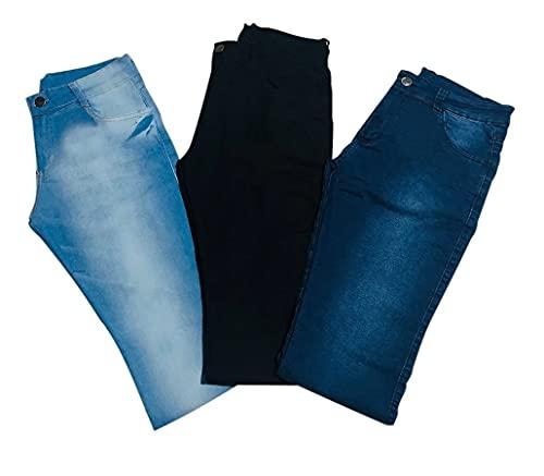 Kit 3 Calça Jeans Masculina Original 100% Jeans (40)