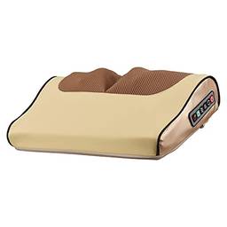 Eastdall Travesseiro elétrico de massagem para pescoço Infravermelho de aquecimento Travesseiro massageador para pescoço Ombro Costas Corpo Cervical Amassar almofada de massagem 3 níveis de fo