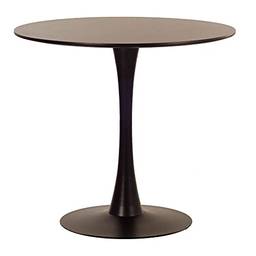 Mesa de jantar redonda Tulipa - Saarinen - 80 cm - Preto