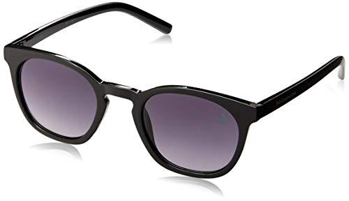 Óculos de Sol Polo London Club lente com Proteção UVA/UVB - Kit acompanha com estojo e flanela, modelo Erika preto, único
