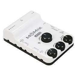 MOMIX USB Audio Interface Mixer Portable Audio Mixer Professional Sound Mixer para PC Smartphone Equipamento de áudio Instrumentos musicais