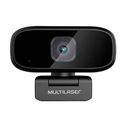 Webcam Full Hd 1080p Auto Focus RotaçãO 360° Microfone Usb Preto Wc052