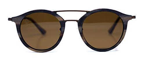 Óculos de Sol DawooD, Mafia Wood Exclusive Wear, Adulto Unissex, Preto, M