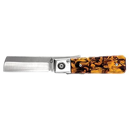 Gerber Jukebox, faca de bolso EDC com lâmina de borda reta, casca de tartaruga [31-003761]