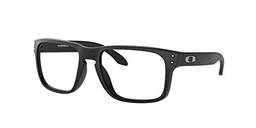 Óculos Oakley OX8156 815601 Preto Lente Transparente Tam 54