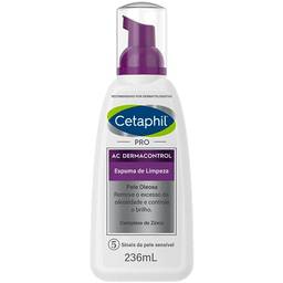 Cetaphil Espuma De Limpeza Facial Pele Oleosa Cetaphil Pro Ac Dermacontrol 236Ml