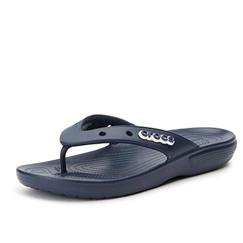 Sandália Classic Crocs Flip Crocs, Adulto Unissex, Navy 37