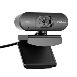 Webcam HD Intelbras CAM 720p Preto