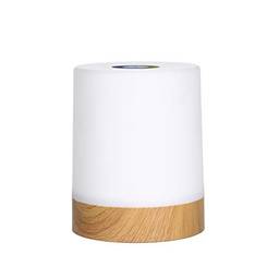 JJone Luz noturna portátil USB recarregável regulável branco quente e RGB de controle de toque de mesa de cabeceira Lâmpadas de mesa para sala de estar