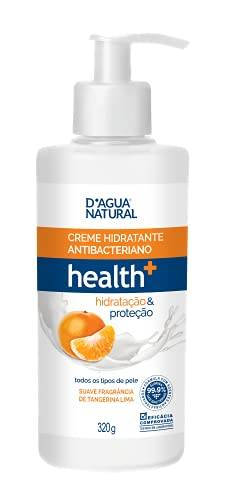 Creme Hidratante Antibacteriano Health, D'Agua Natural, 320 G
