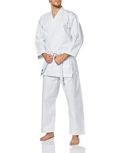ADIDAS Kimono De Karate Bco Adilight C/ Listras Vermelho 160