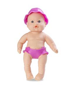Boneca Bebê Mania - Banho Roma Jensen Branca