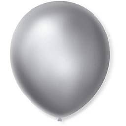 São Roque Balão Cintilante N.070 Prata, Multicores, 50 balões