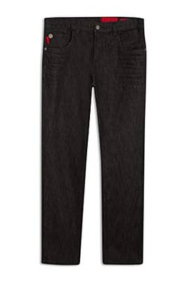 Calcas Jeans, Black 9 Ly Ii (Comfort Slim) Et Couro, Ellus, Masculino, 35D Amaciado C/ 3D, 40