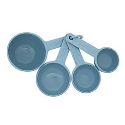 KitchenAid Conjunto de copos medidores universais, 4 peças, veludo azul