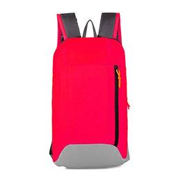 01SHIRTS Mochila de caminhada leve, embalável, à prova d'água, pequena bolsa de ombro casual, mochila para esportes ao ar livre, viagem, acampamento, para mulheres e homens