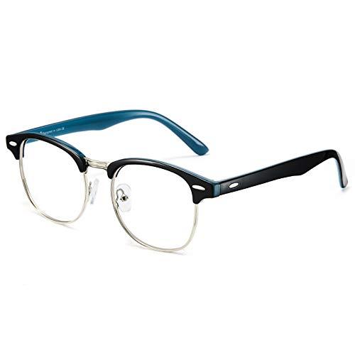 Cyxus filtro de luz azul computador Óculos Lentes transparentes anti-fadiga ocular para homens e feminino com bloqueio de UV