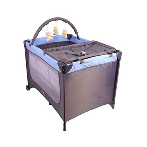Berço Joly Trocador Desmontável Mobile Baby Style (Azul)