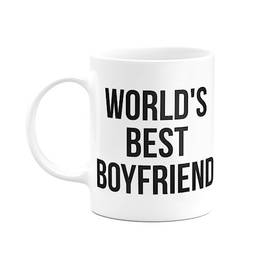 Caneca World's Best Boyfriend - The Office - Branca