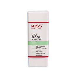 Kiss New York Lixa Bloco 4 Faces, 24 unidades