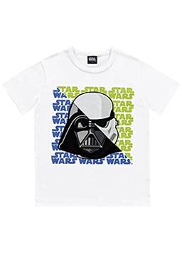 Camiseta Star Wars, Meninos, Fakini, Branco, 4