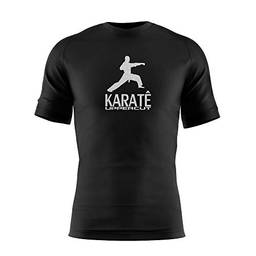 Uppercut Camisa Karate Dry Tech UV-50, GG, Preta