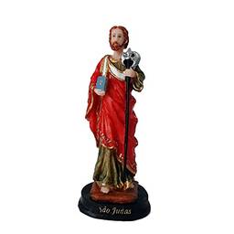 São Judas Tadeu Apostolo 15cm Imagem em Resina Escultura 15 cm