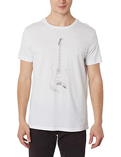 Camiseta, Stone White Guitar,Osklen,masculino,Branco,GG