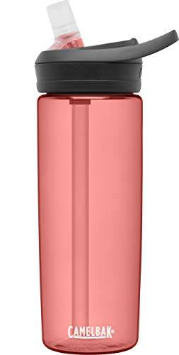 CamelBak eddy+ Garrafa de água com renovação Tritan – topo de canudo 590 ml, rosa