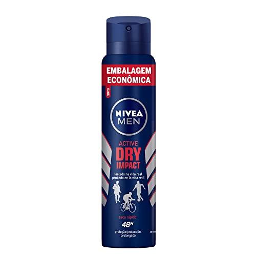 Desodorante NIVEA Antitranspirante Aerosol Dry Impact Promo 200ML, Nivea
