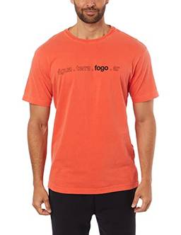 Camiseta,T-Shirt Stone Fogo,Osklen,masculino,Vermelho,GG