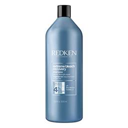 Redken Shampoo Extreme Bleach Recovery, Promove maciez, Fortifica a fibra capilar após a descoloração, Para Cabelos Descoloridos 1L