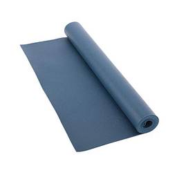 Tapete De Yoga Para Viagem, PVC Premium, Antiderrapante, Leve, Dobrável e Alta durabilidade 2mm 183 x 60cm 900g (Azul)