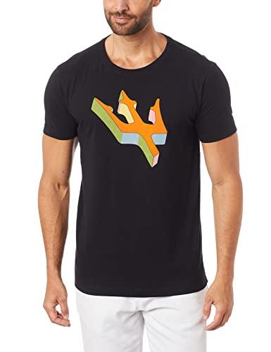 Camiseta,T-Shirt Vintage Tridente Pop,Osklen,masculino,Preto,GG