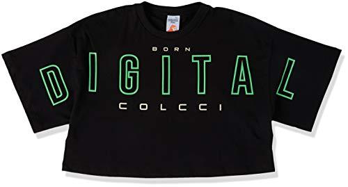 Camiseta Estampada: Born Digital, Colcci Fun, Meninas, Preto, 16