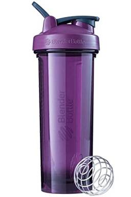 BlenderBottle Shaker Bottle Pro Series Perfeito para Shakes de Proteína e Pré-Treino, 946 ml, Ameixa