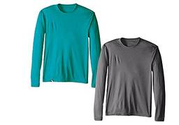 KIT 2 Camisetas UV Protection Masculina UV50+ Tecido Ice Dry Fit Secagem Rápida – EGG Verde Agua – Cinza