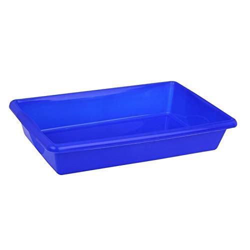 Caixa Sanitária Gato Plástico 6,4L Sanremo Para Gatos, Azul