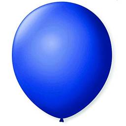 São Roque Balão Imperial N.070 Cobalto, Azul, 50 balões