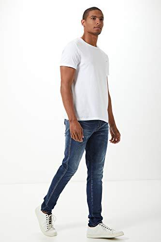 Jeans ambass skinny, Replay, Masculino, Blue Escuro, 40