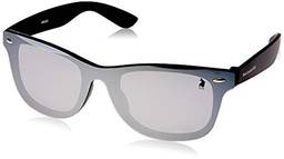 Óculos de Sol Polo London Club lente com Proteção UVA/UVB - Kit acompanha com estojo e flanela, Cinza, Único