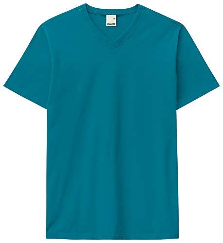 Camiseta Tradicional, Malwee, Masculino, Azul Turquesa, P